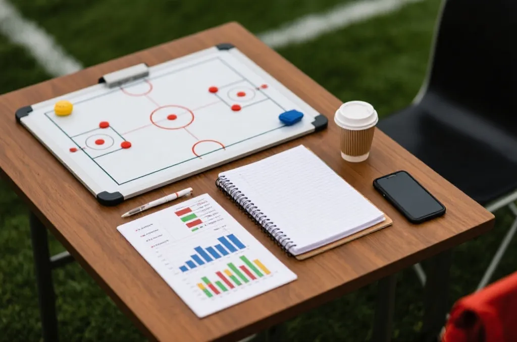 世界杯赛前名单预测与战术板分析的桌面场景